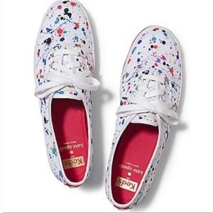 Kate Spade X Keds Paint Spatter Champion Shoes